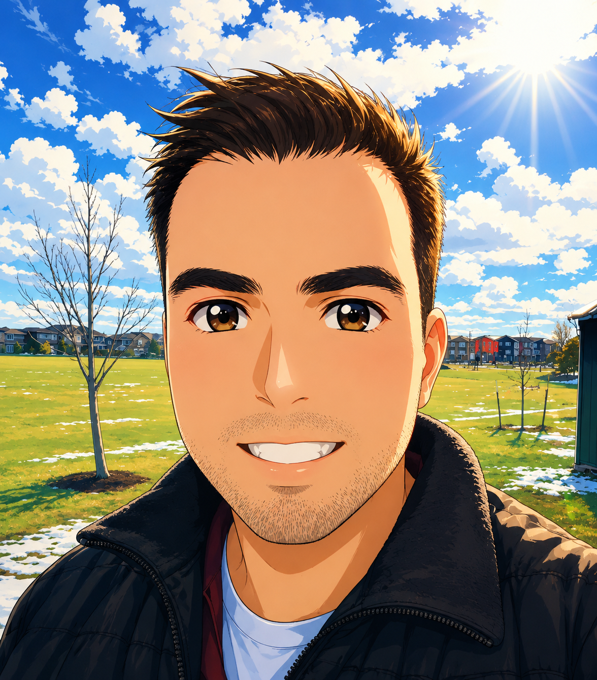 Cartoon portrait of Kevin